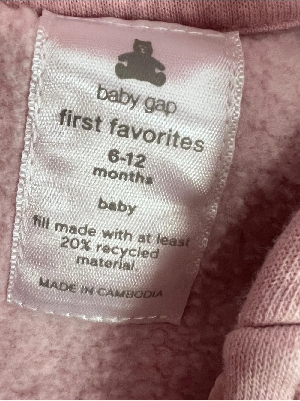 GAP baby “first